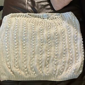 Chaus Vinatge Knit Cropped Sweater